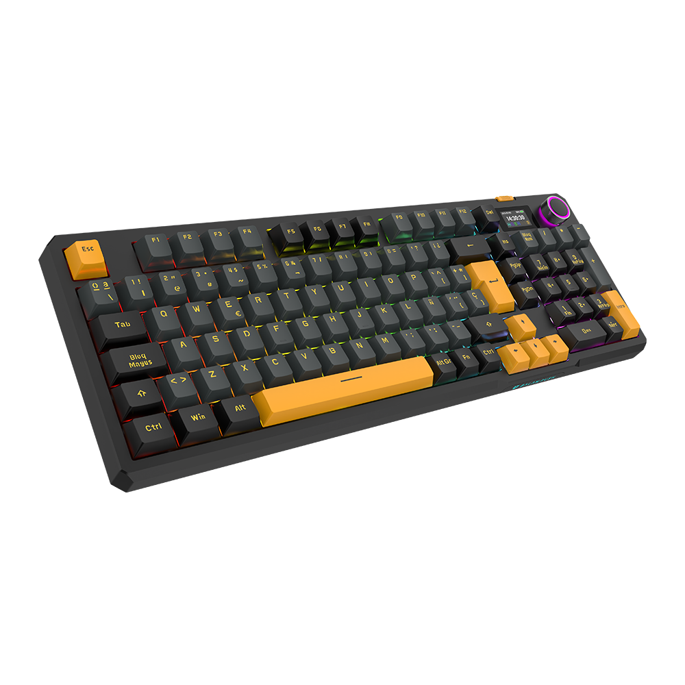 Teclado Mecánico Inalambrico | Defeat Level GK3 | Negro
