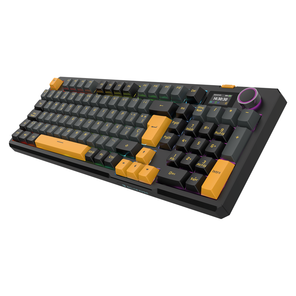 Teclado Mecánico Inalambrico | Defeat Level GK3 | Negro