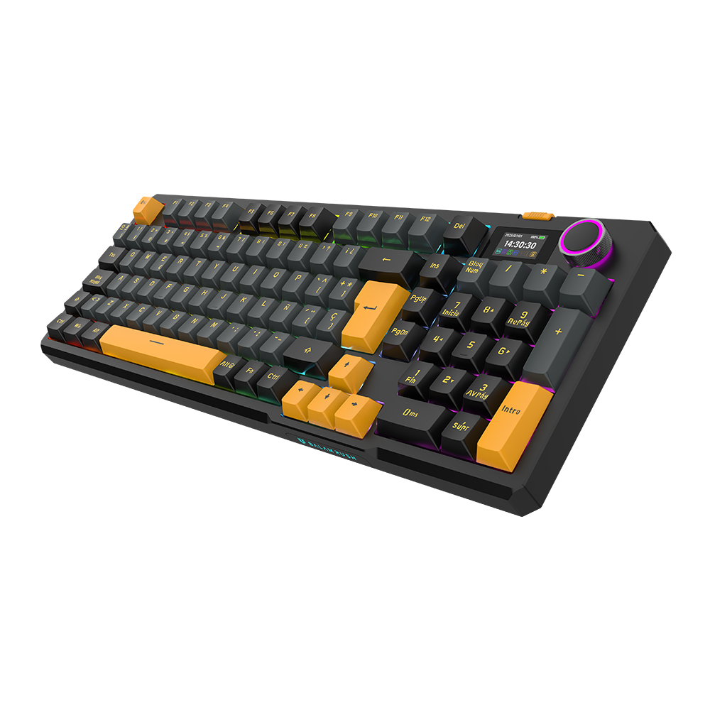 Teclado Mecánico Inalambrico | Defeat Level GK3 | Negro