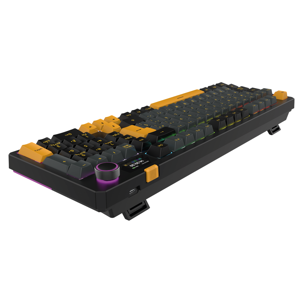 Teclado Mecánico Inalambrico | Defeat Level GK3 | Negro