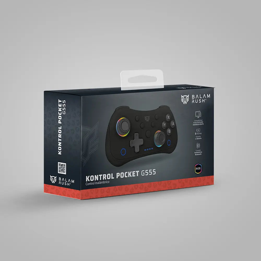 Control Inalámbrico | Kontrol Pocket G555 | Negro