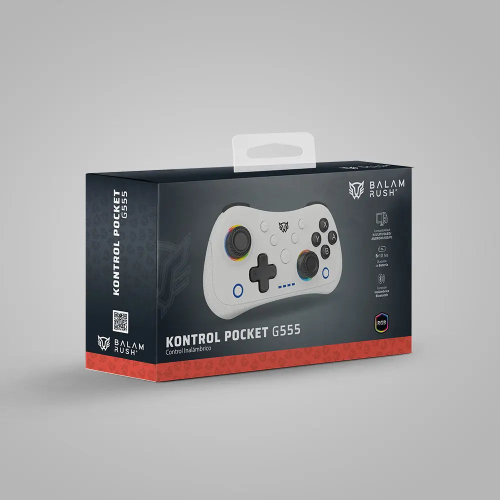 Control Inalámbrico | Kontrol Pocket G555 | Blanco