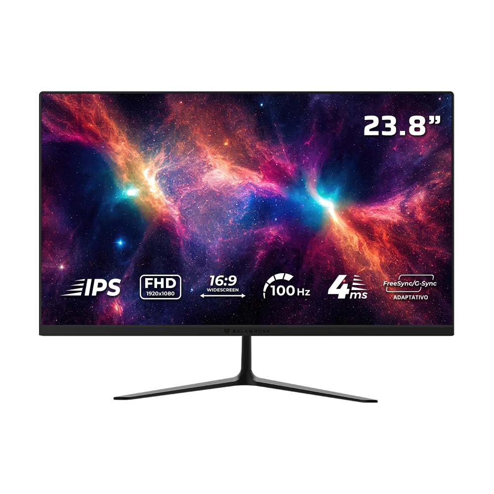 Monitor Gamer Plano 23.8" IPS | Nebula MNG24Y | Negro