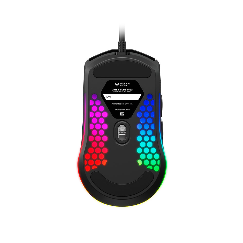 Mouse Gamer Alambrico | Drift Perform MG3 | Legend Negro