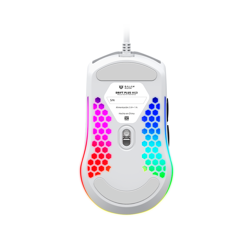 Mouse Gamer Alambrico | Drift Perform MG3 | Blanco