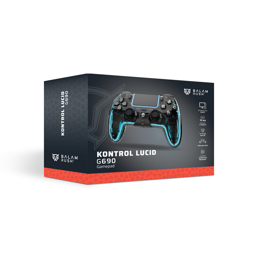 Control Inalámbrico | Kontrol Lucid G690 | Negro