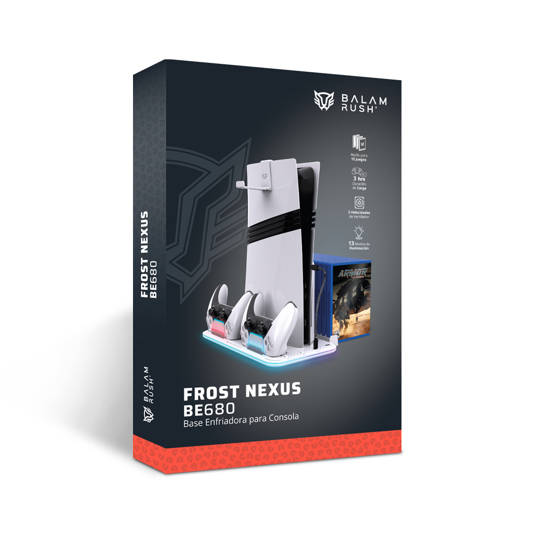 Base Enfriadora para Consola | Froost Nexus BE680 | Blanco