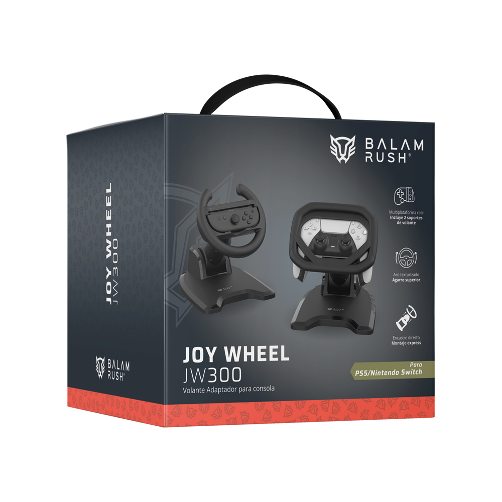 Volante Adaptador para Consola | Joy Wheel JW300 | Negro