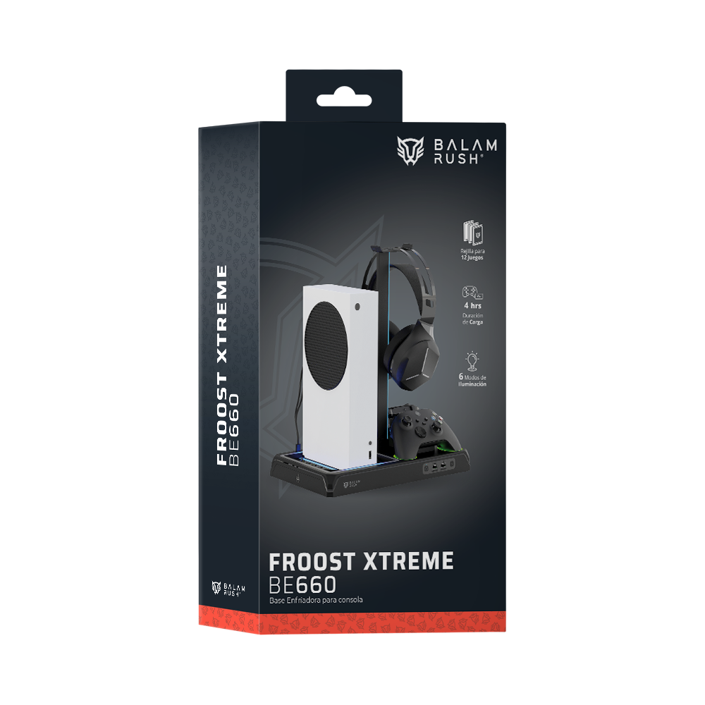 Base Enfriadora para Consola | Froost Xtreme BE660 | Negro