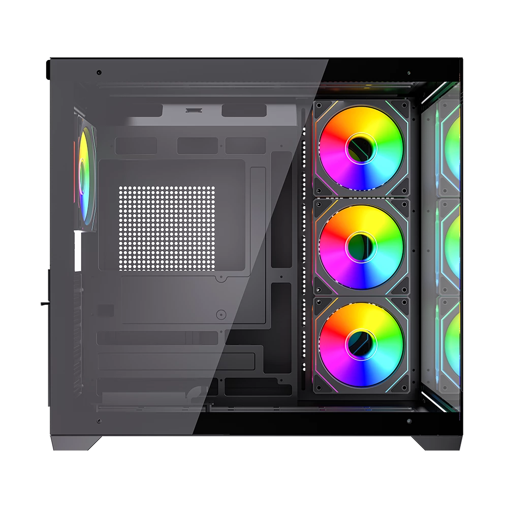 Gabinete Gamer Media Torre | Tank Core Ultra GM925 | Negro