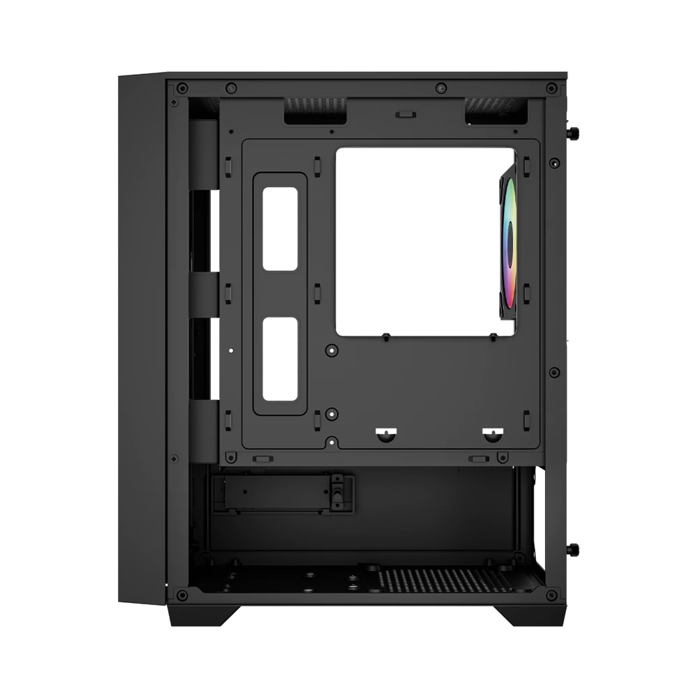 Gabinete Gamer Compact Mini Torre | Nitrox Edge Pro Aircool 4900C | Negro