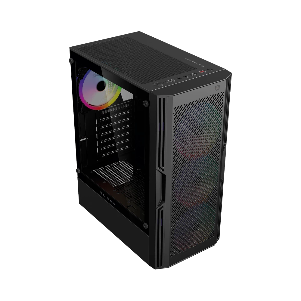 Gabinete Gamer Compact Media Torre | Dragonfly Ventra GM570| Negro