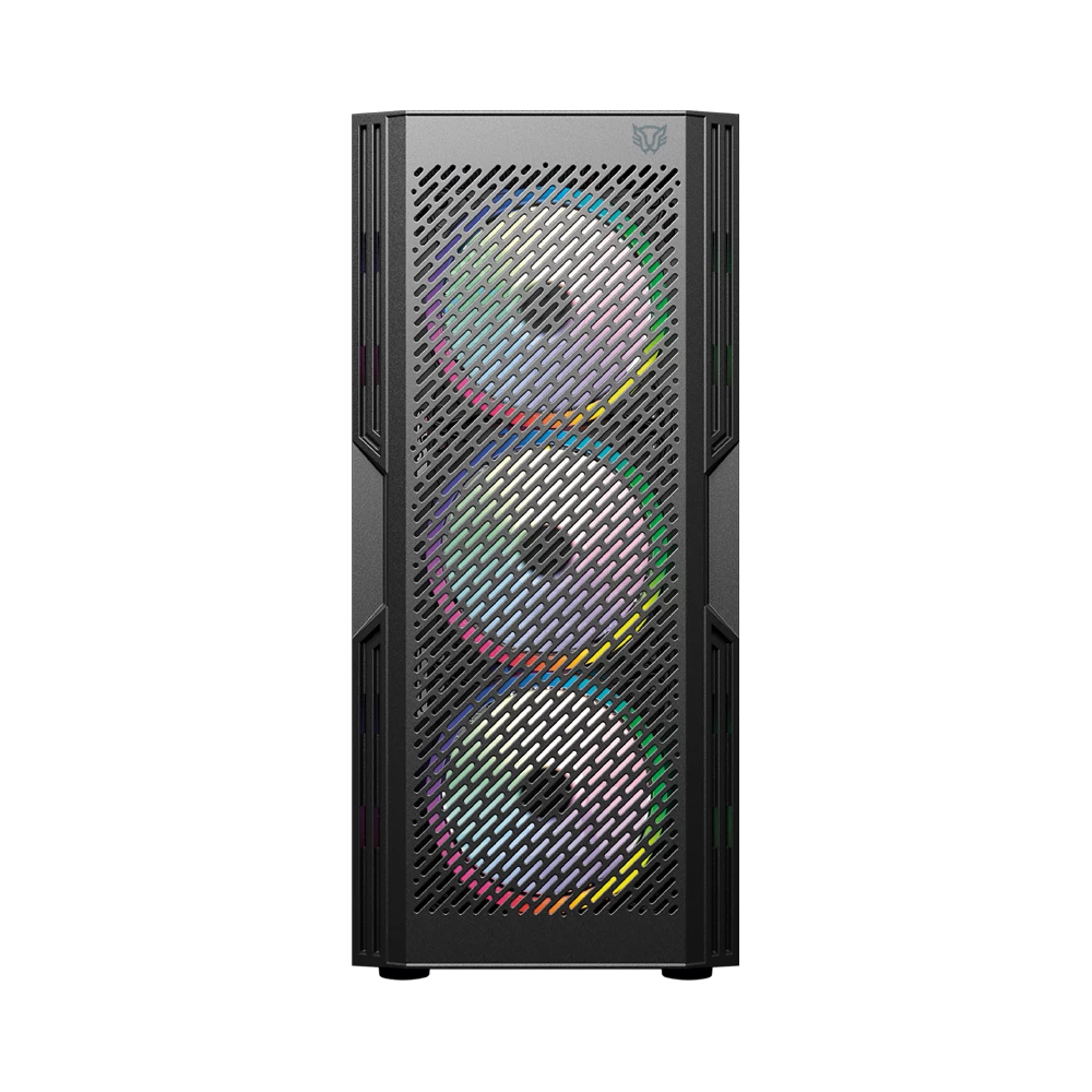 Gabinete Gamer Compact Media Torre | Dragonfly Ventra GM570| Negro