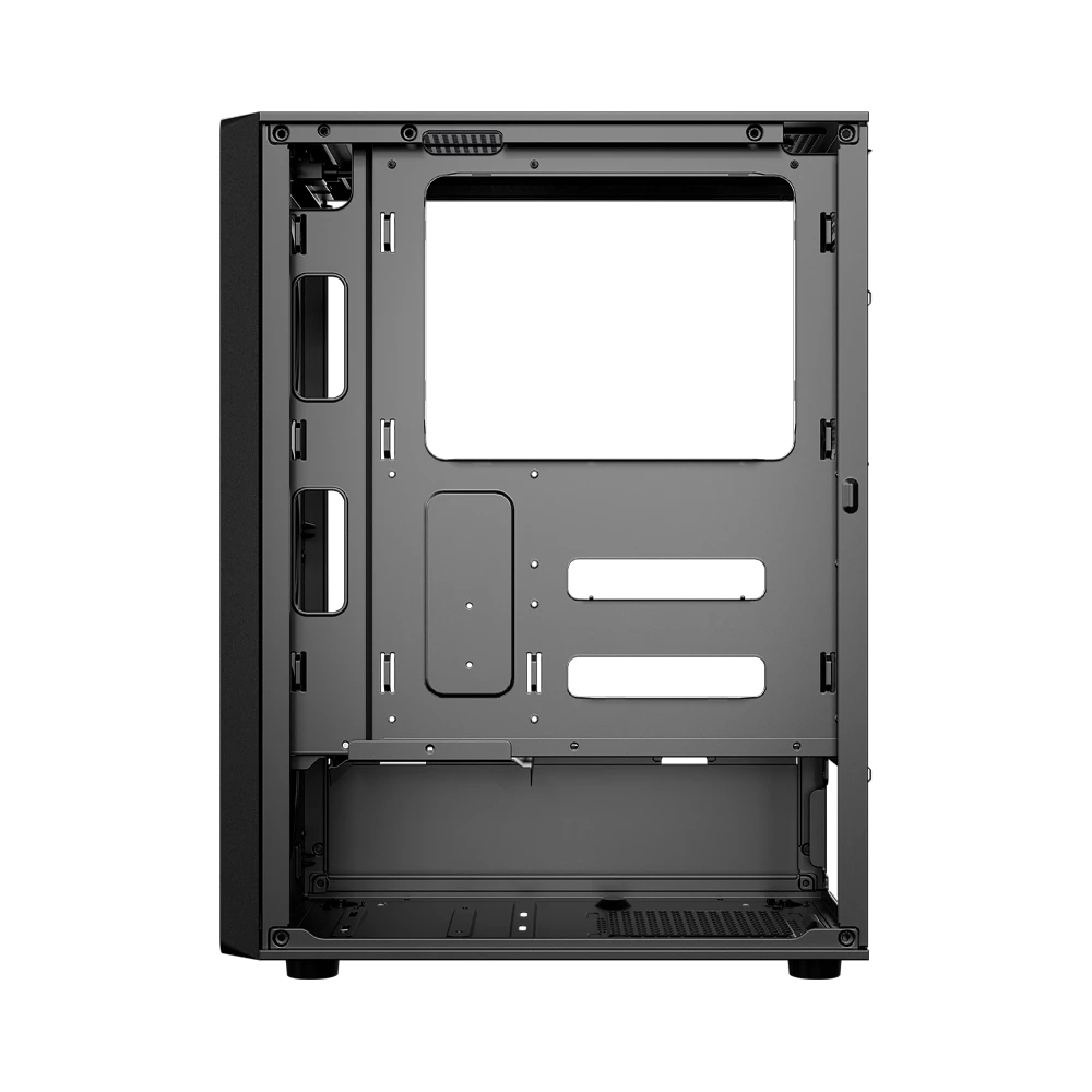 Gabinete Gamer Compact Media Torre | Dragonfly Ventra GM570| Negro