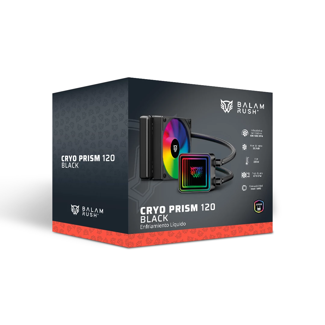 Enfriamiento Liquido | Cryo Prism 120 Black | Negro