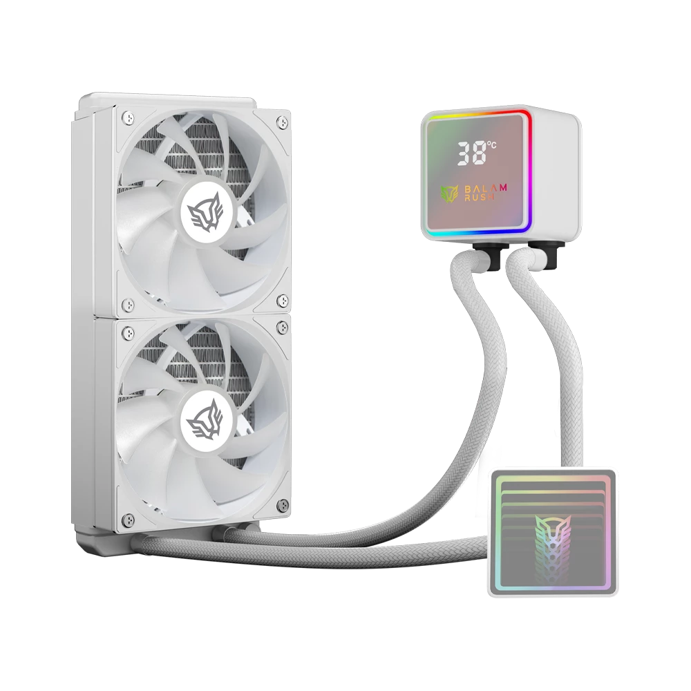 Enfriamiento Liquido | Cryo Prism 240 Ice | Blanco