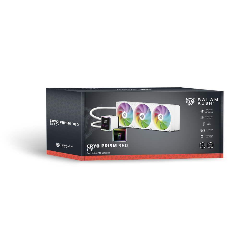Enfriamiento Liquido | Cryo Prism 360 Ice | Blanco