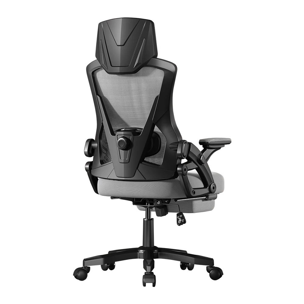 Silla Gamer Power Rush Mesh | Negro - Gris