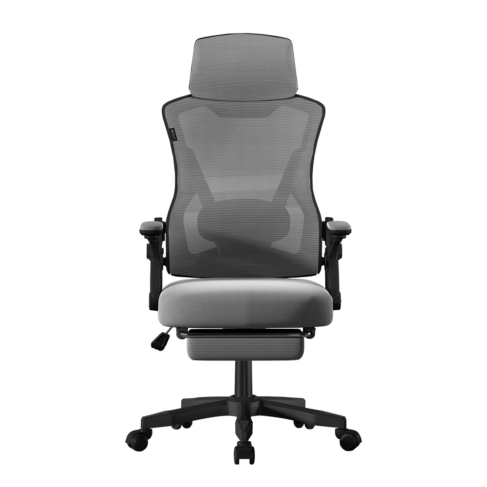 Silla Gamer Power Rush Mesh | Negro - Gris