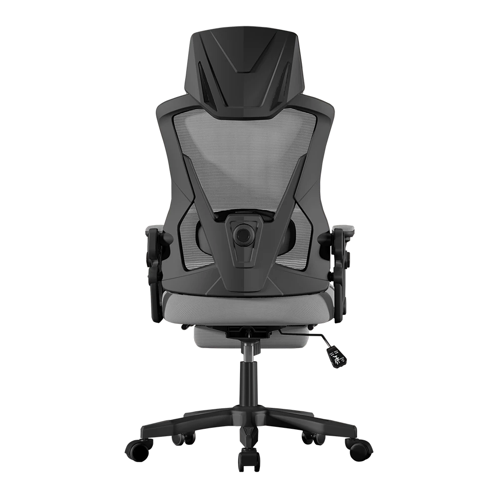 Silla Gamer Power Rush Mesh | Negro - Gris