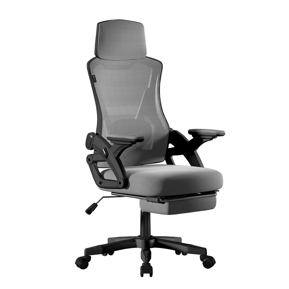 Silla Gamer Power Rush Mesh | Negro - Gris