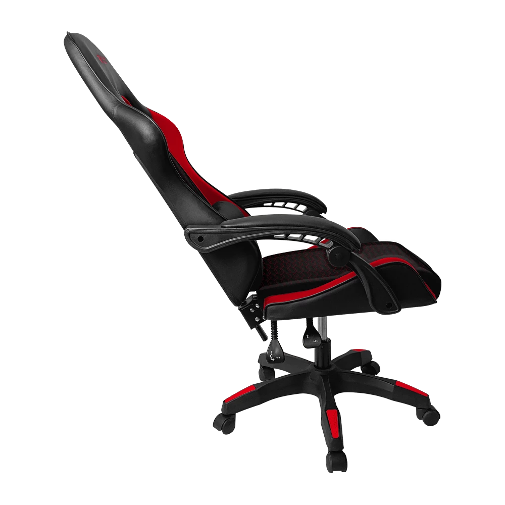 Silla Ergonómica para Gamer | Power Rush V2 | Negro-Rojo