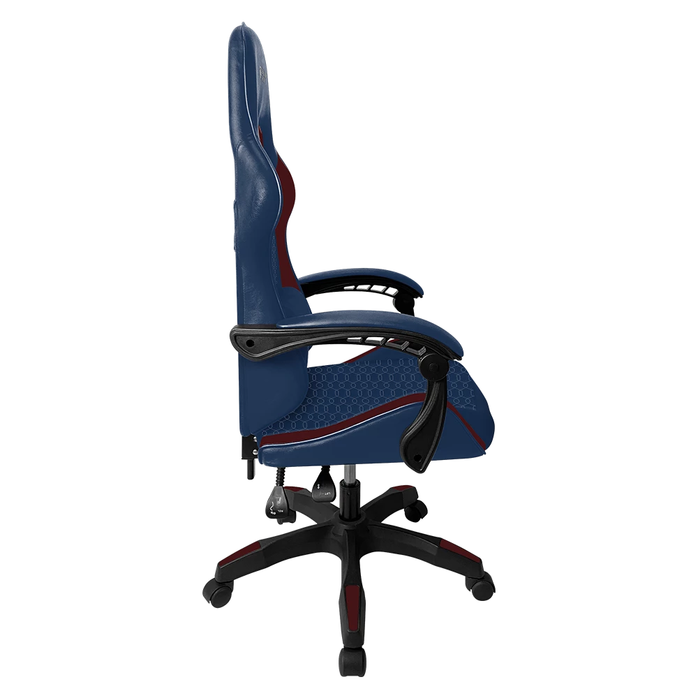 Silla Ergonómica Gamer | Power Rush V2 | Azul - Guinda