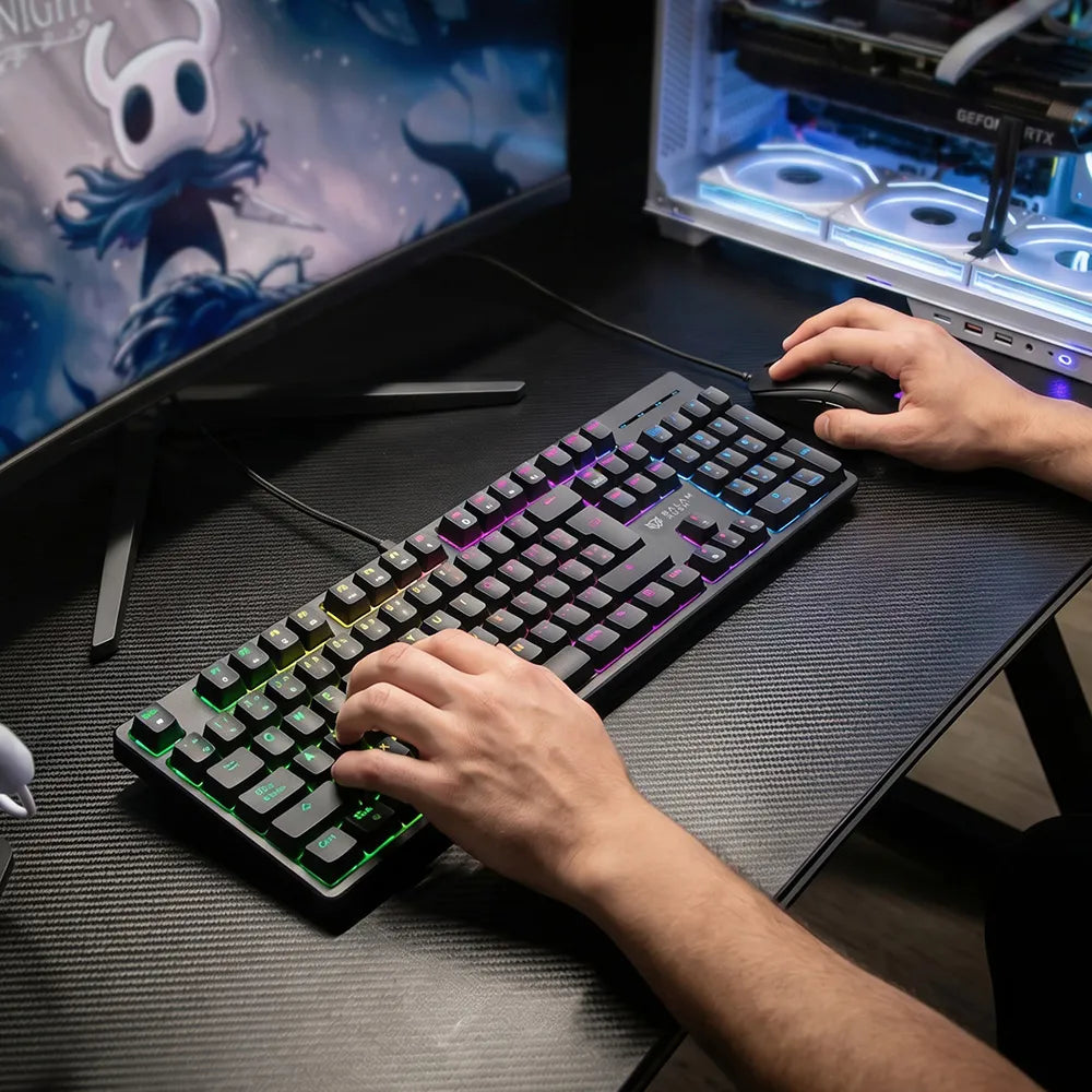 Combo Gamer Alámbrico | Fusion Vanguard 100% CKG690