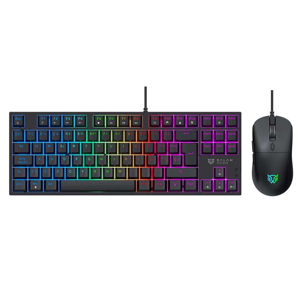 Combo Gamer Alambrico | Fusion Vanguard TKL CKG680