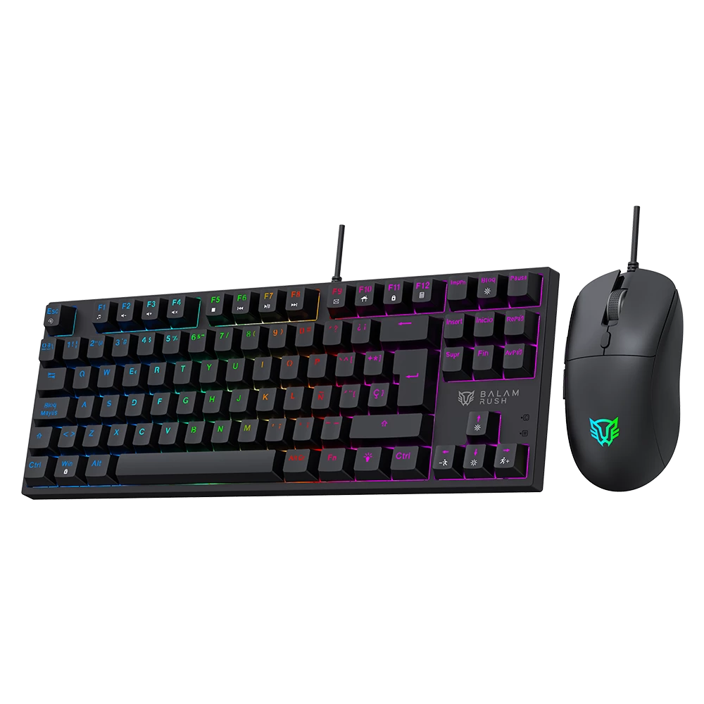 Combo Gamer Alambrico | Fusion Vanguard TKL CKG680