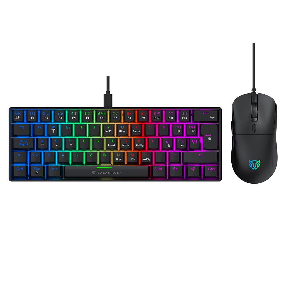 Combo Gamer Alambrico | Fusion Vanguard 60% CKG660