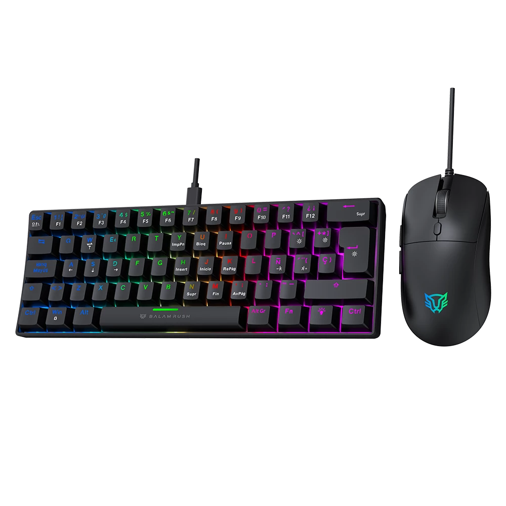 Combo Gamer Alambrico | Fusion Vanguard 60% CKG660