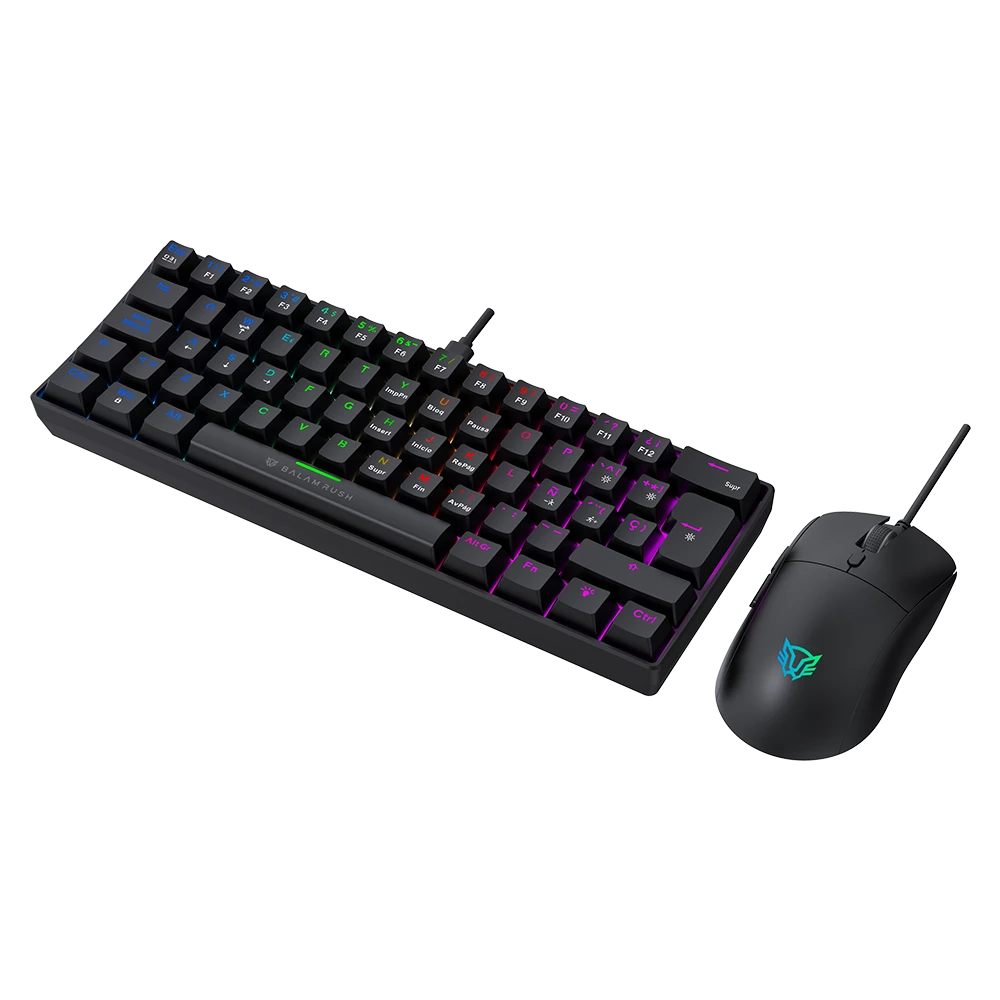 Combo Gamer Alambrico | Fusion Vanguard 60% CKG660