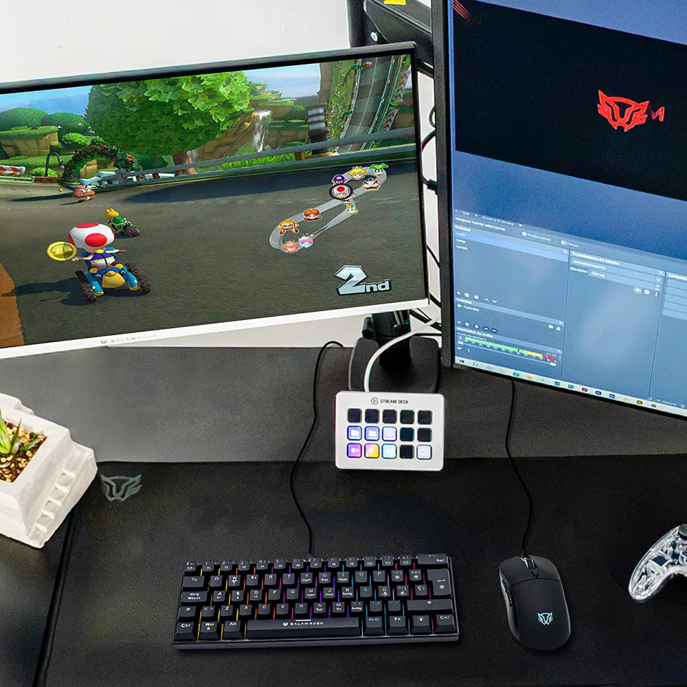 Combo Gamer Alámbrico | Fusion Vanguard 60% CKG660
