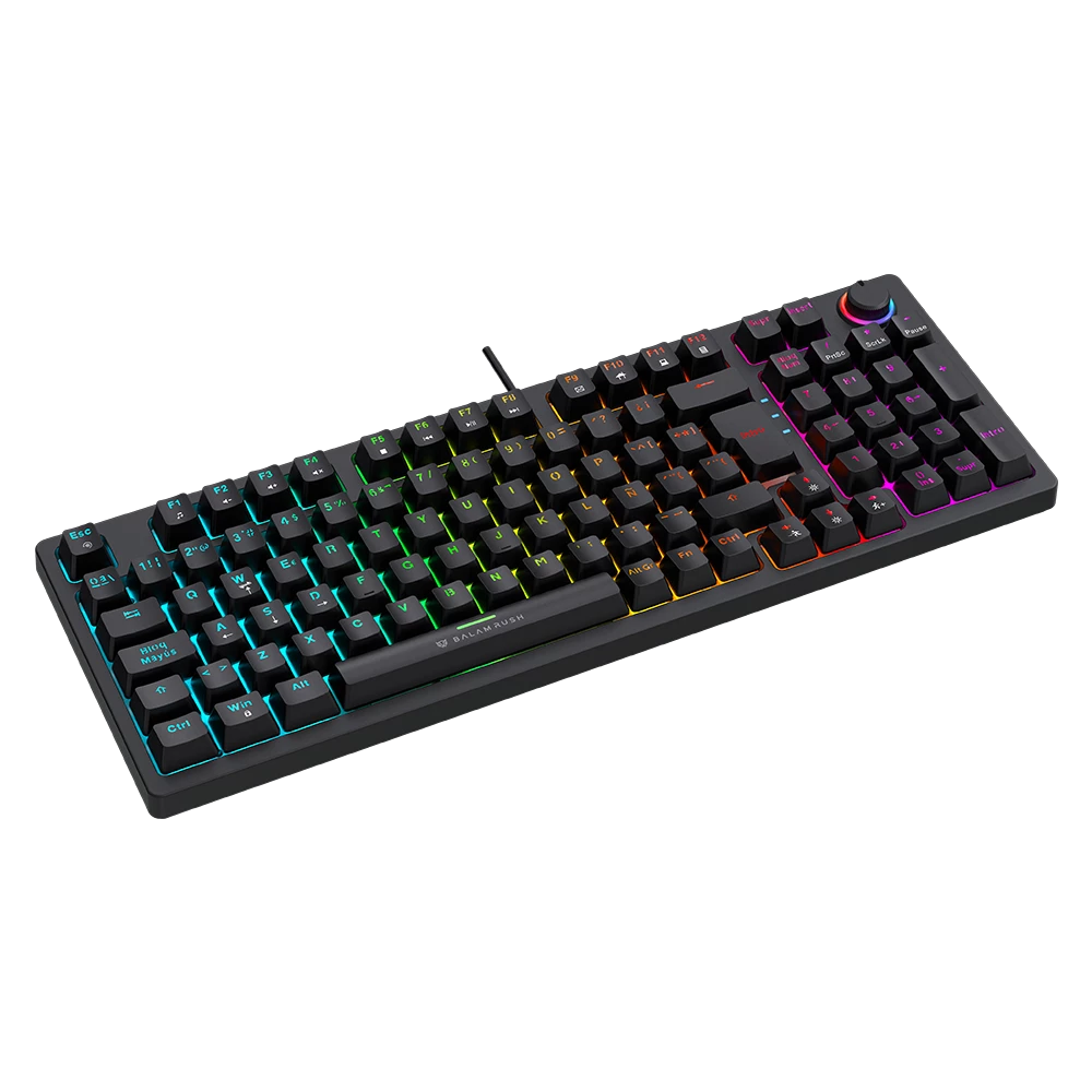 Teclado Gamer Alambrico | DominaX Pro GK777 | Teclado Mecanico 90%
