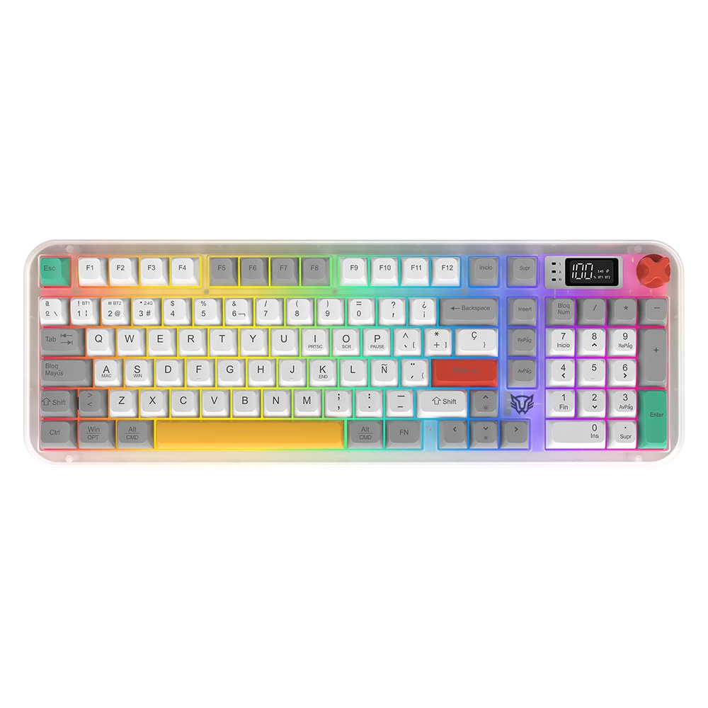 Teclado Gamer Inalambrico | Warstrike Frost KG500FI