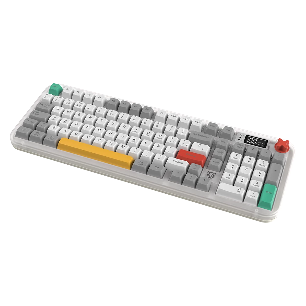 Teclado Gamer Inalambrico | Warstrike Frost KG500FI