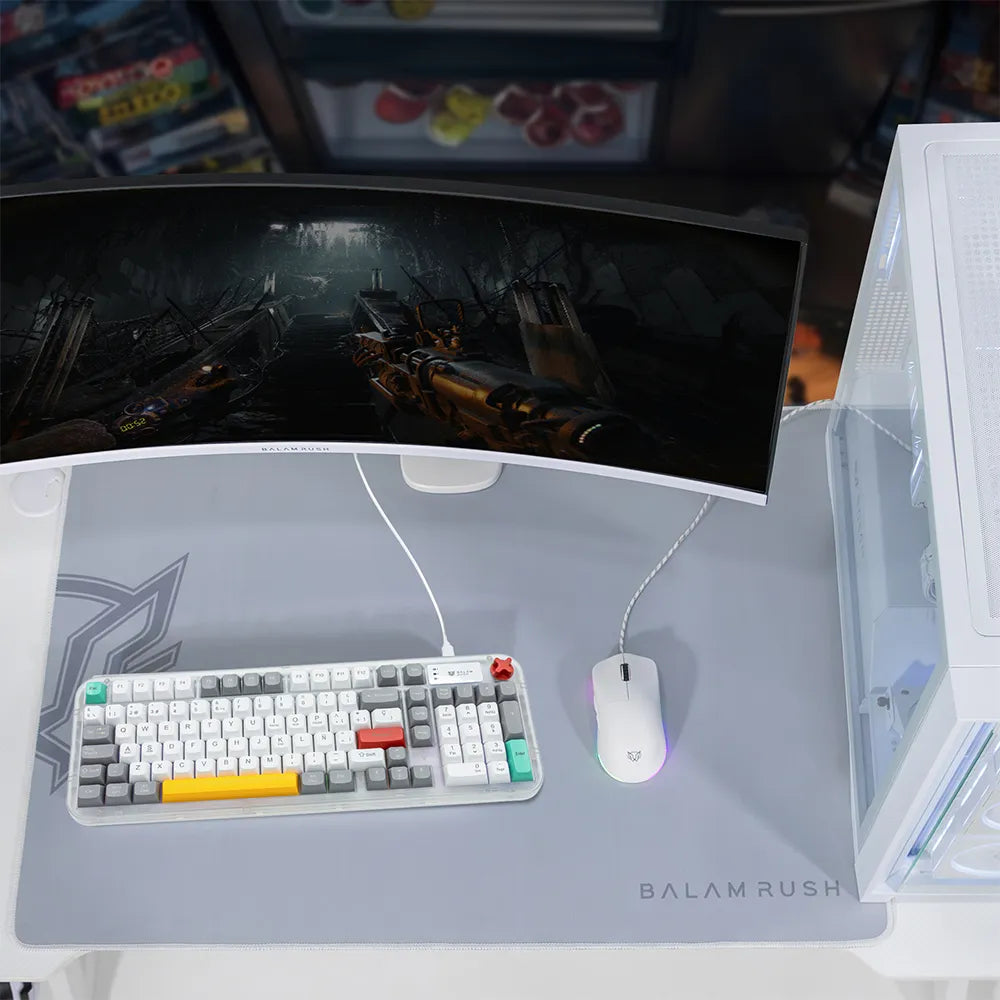 Teclado Gamer Alámbrico | Warstrike Frost KG500F