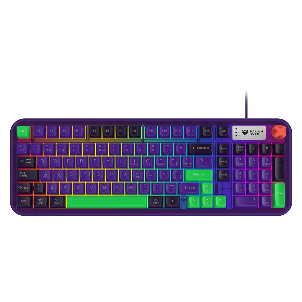Teclado Gamer Alambrico | Warstrike Eva KG500E