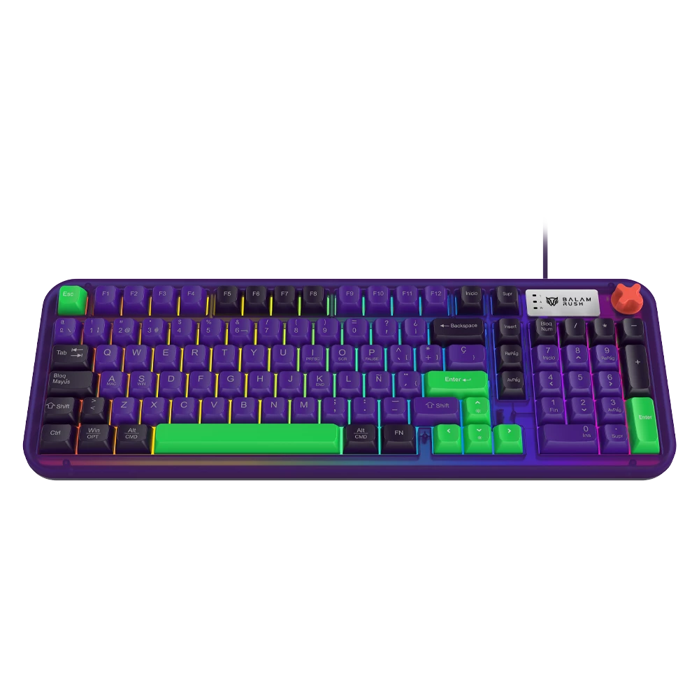 Teclado Gamer Alambrico | Warstrike Eva KG500E