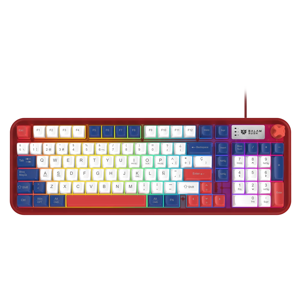 Teclado Gamer Alambrico | Warstrike Gunda KG500G