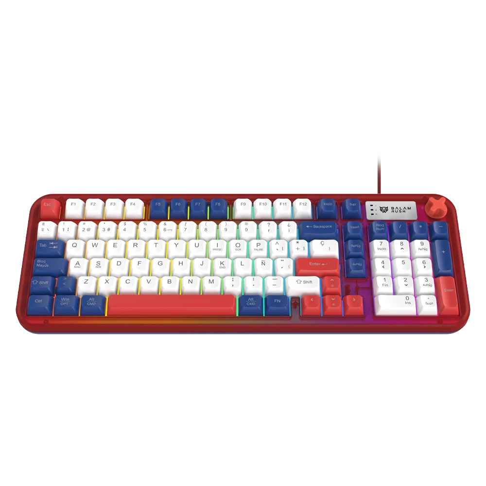 Teclado Gamer Alambrico | Warstrike Gunda KG500G