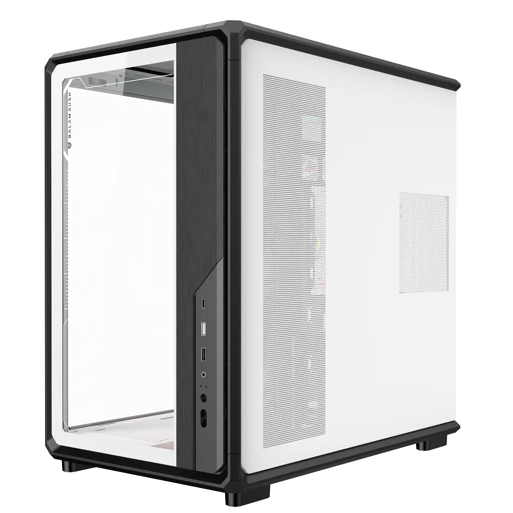 Gabinete Gamer Media Torre OLTUUN IX999 | Max ATX | Black&White