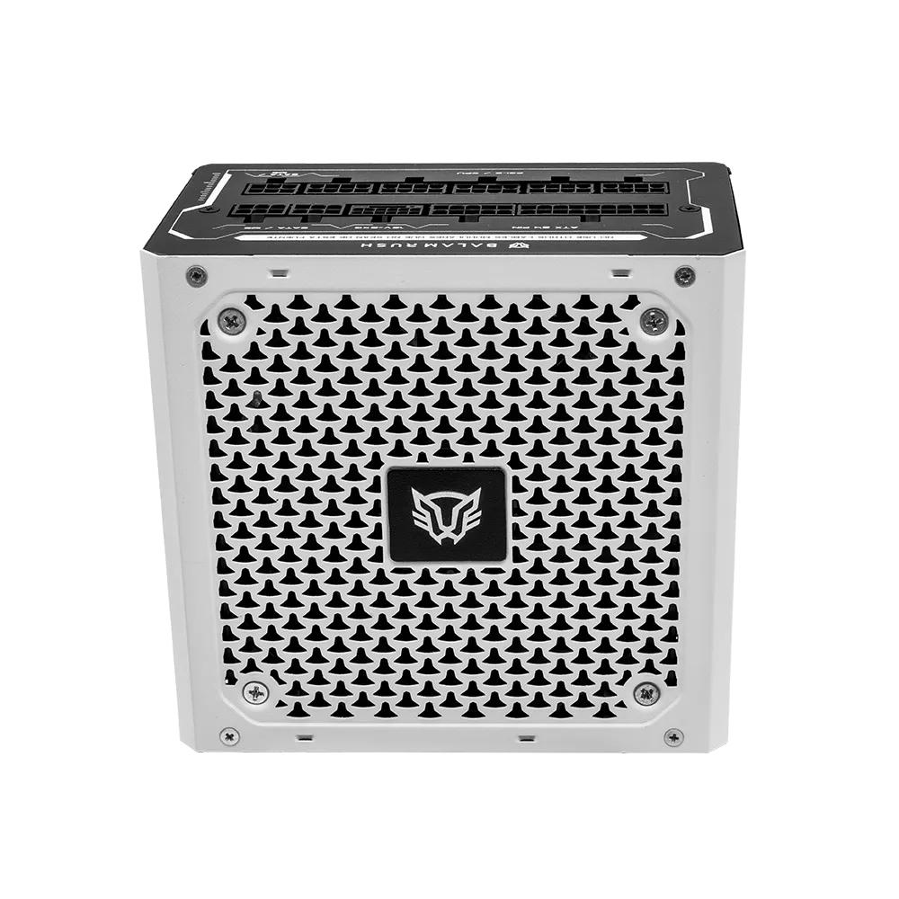 Fuente de Poder ATX 850W KUXTAL IX999 | 80 Plus Gold | Full Modular | Black&White