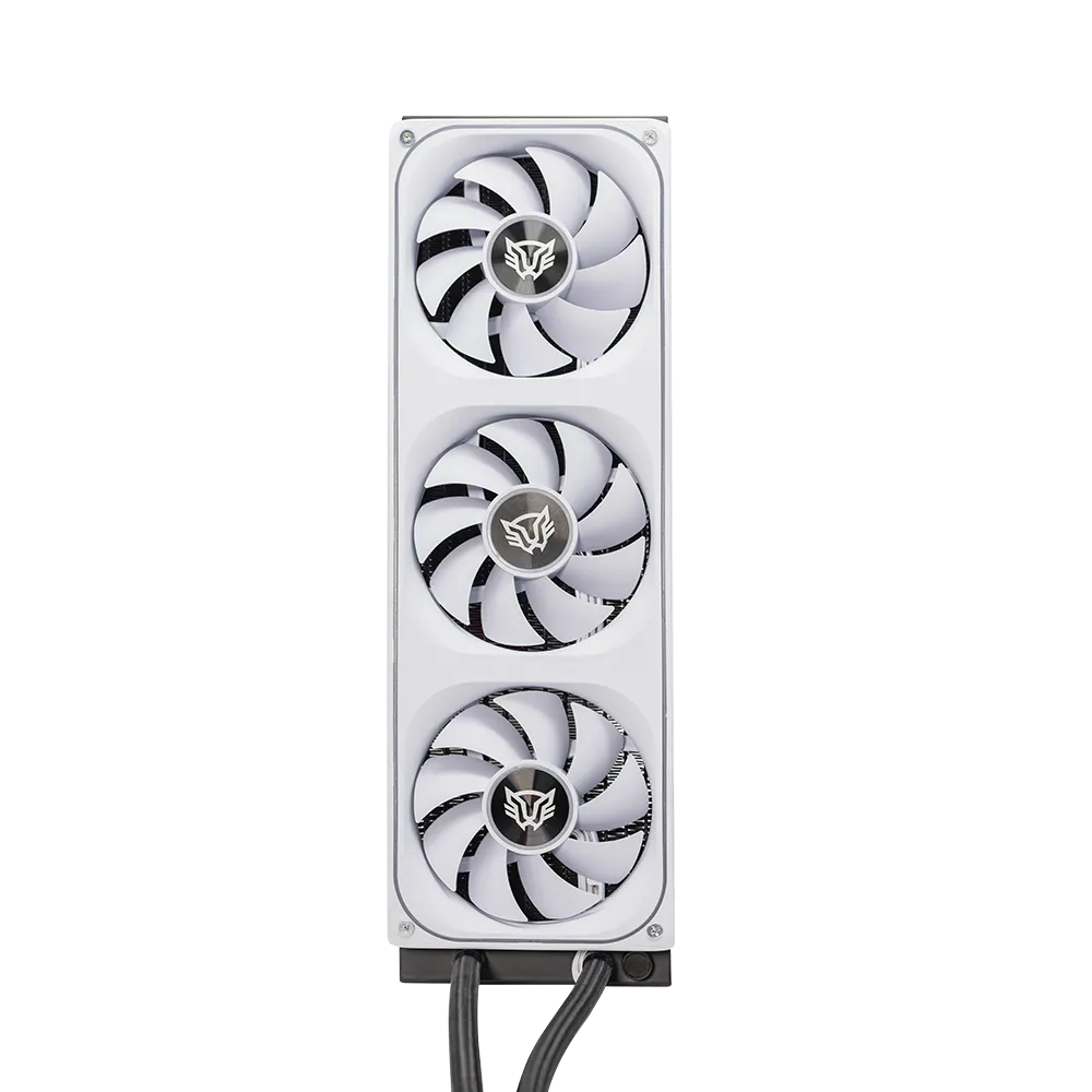Enfriamiento Liquido 360 CH'ULHA' IX999 | TDP 300W | Pantalla LCD 4" | Bomba 2750 RPM | Black&White