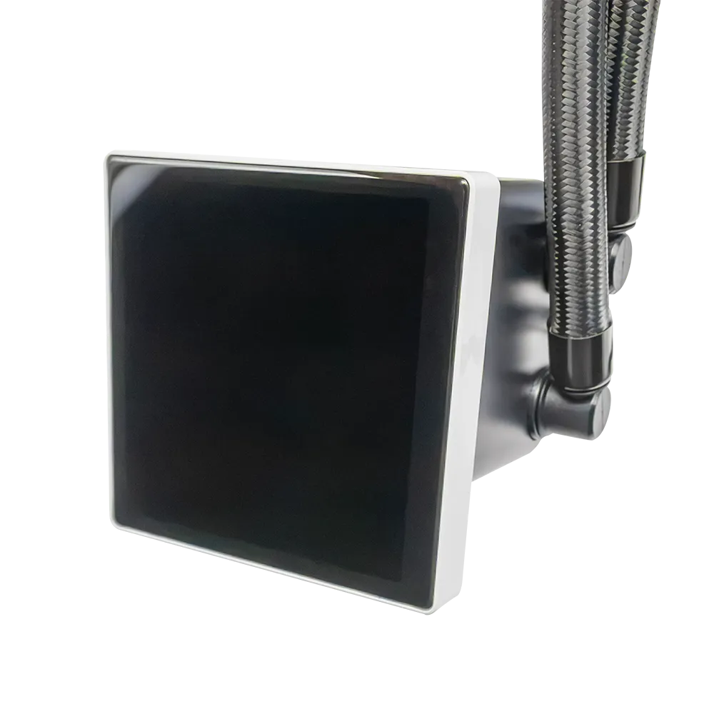 Enfriamiento Liquido 360 CH'ULHA' IX999 | TDP 300W | Pantalla LCD 4" | Bomba 2750 RPM | Black&White
