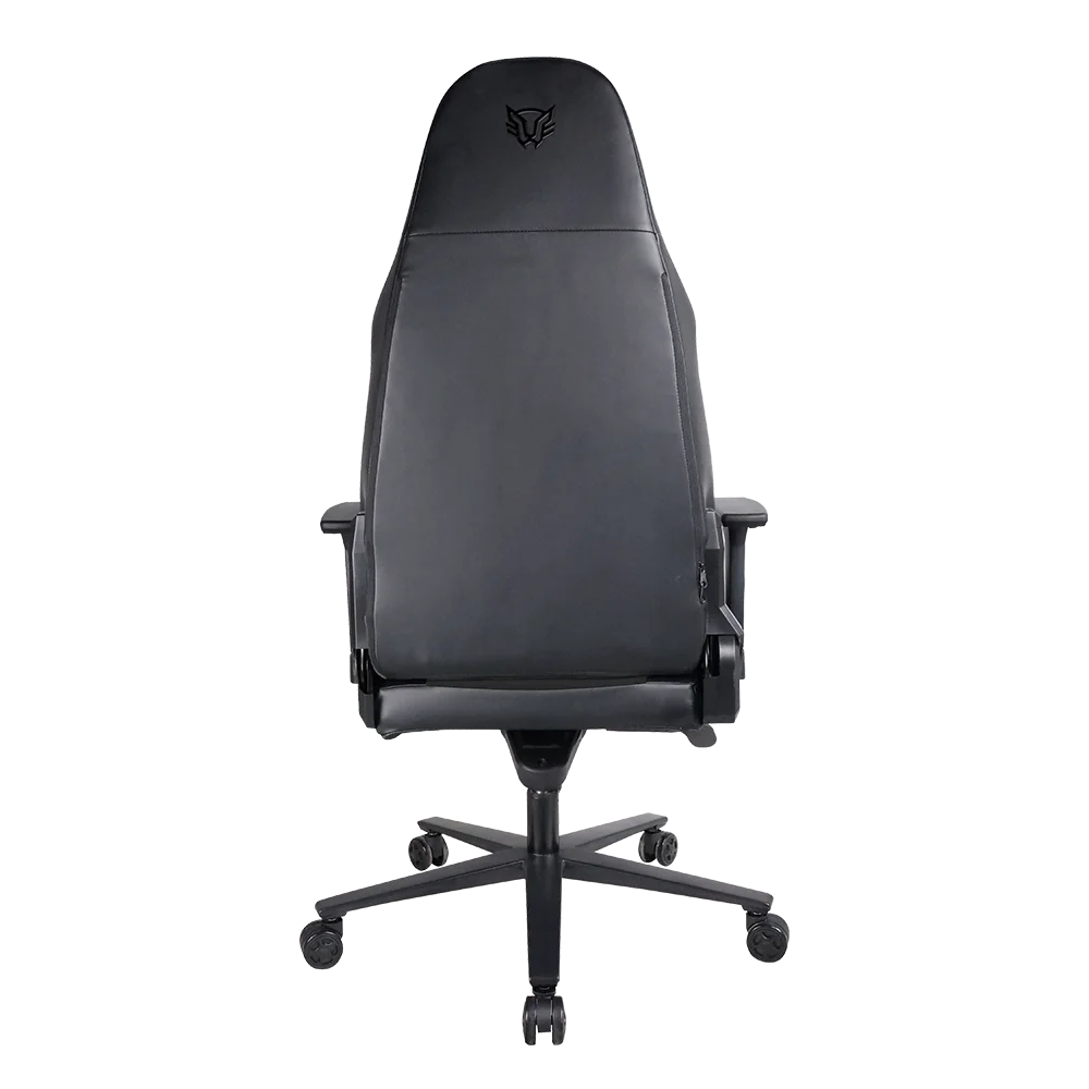 Silla Gamer Velvet Royale / Madera + Terciopelo + PU / Piston Clase 4 / Soporta hasta 150 kg / Mecanismo Rana / Inclinación de 90° a 180° / Negro